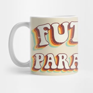 Future Paramedic - Groovy Retro 70s Style Mug